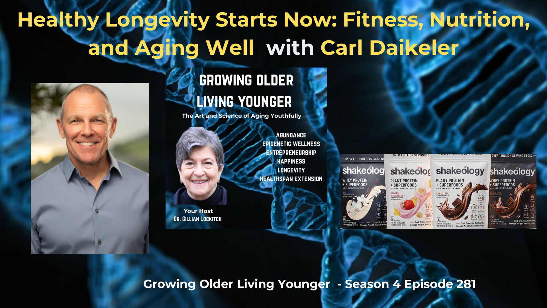 281 Healthy Longevity Starts Now. Fitness, Nutrition, and Aging Well with Carl Daikeler