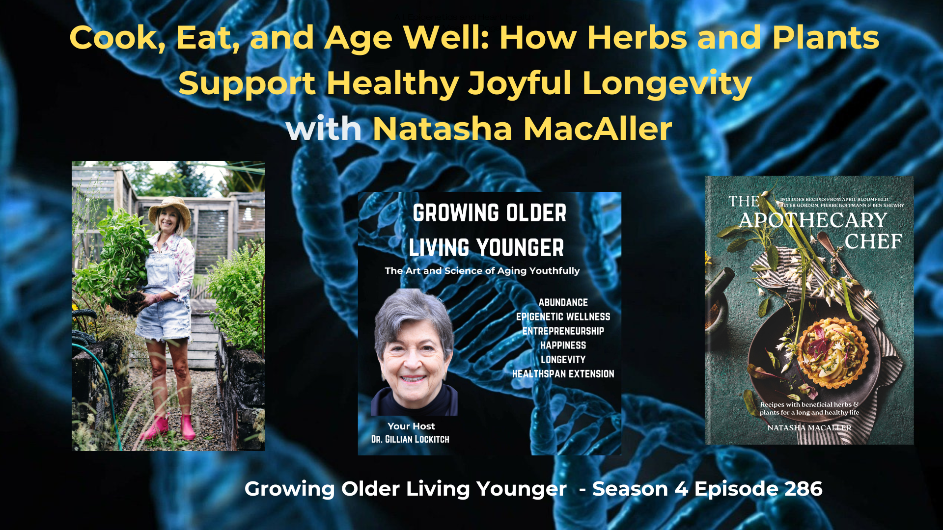 286 Cook, Eat and Age Well: How Herbs and Plants Support Healthy, Joyful Longevity with Natasha MacAller